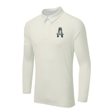 Arkadin CC Ergo Long Sleeve Cricket Shirt White Trim